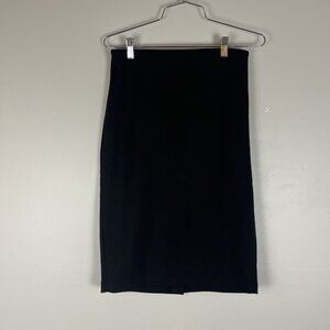 PHILOSOPHY REPUBLIC CLOTHING Women's Size 2 Ponte Knit Black Pencil Skirt